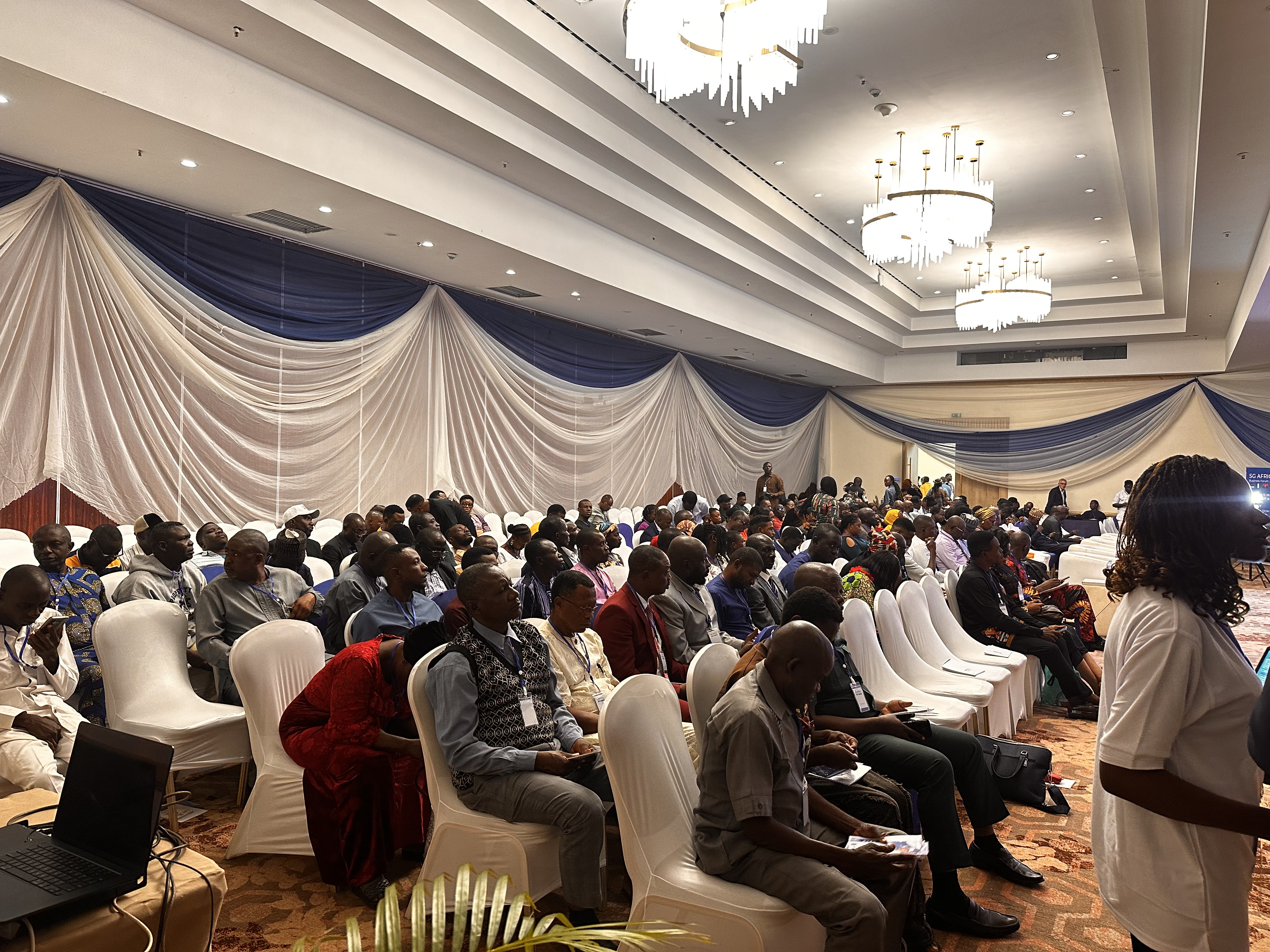 Packed audience at the Abuja conference.