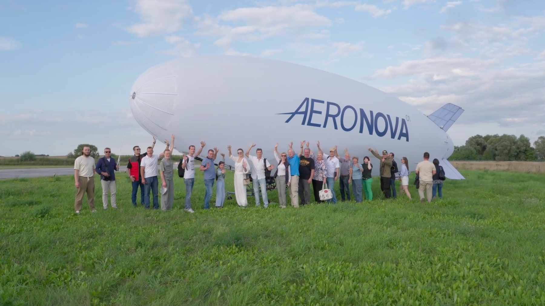 Project partners with NOVA-01 at the Voskresensk airfield.